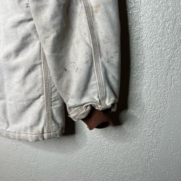 Vintage Carhartt Sun Faded Distressed Chore Jacket XL - Picture 9 of 11